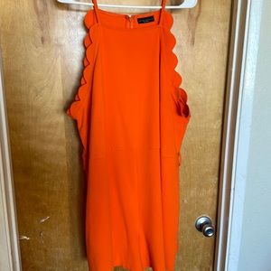 Rompers, bright, orange, Victoria Beckham for target
